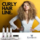 Curly hair line / Pequi Butter 250g / 8.8oz + Curly Activator 500ml / 17oz - 2 Steps SET - Modeled, disciplined curls, controlled volume and reduced frizz.