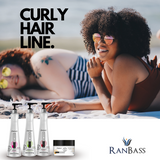 Curly hair line / Pequi Butter 250g / 8.8oz + Curly Activator 500ml / 17oz - 2 Steps SET - Modeled, disciplined curls, controlled volume and reduced frizz.