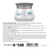 Rico Nano 3 Steps - Daily maintenance Set for hair subjected to Nanoplasty, keratin treatments, and general straightening (Shampoo 8.12 fl. oz + Conditioner 10.58 oz + Leave-in 8.12 fl. oz). All steps are SULFATE-FREE and feature COLOR SAFE  technology.