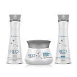 Rico Nano by Mutari 16.90fl.oz +  Maintenance Set|  Brazilian Nanokeratin with NanoPlastia Technology | The Best Straightening & Smoothing Hair Treatment - Amino & Repair Complex - For All Hair Types |  Formaldehyde-Free