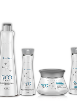 Rico Nano by Mutari 16.90fl.oz +  Maintenance Set|  Brazilian Nanokeratin with NanoPlastia Technology | The Best Straightening & Smoothing Hair Treatment - Amino & Repair Complex - For All Hair Types |  Formaldehyde-Free