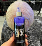 Blonde Go - 250ML / 6.76floz - For blonde and gray hair. Thermo-protection, nutrition, fluid to neutralize yellowish tones. BEST SELLER.