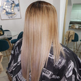 Blonde Vegan - Hair Volume Reducer BTX - 1L / 33.8fl oz - For blonde hair with unwanted waves and frizz.