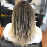 Blonde Vegan - Hair Volume Reducer BTX - 1L / 33.8fl oz - For blonde hair with unwanted waves and frizz.