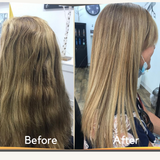 Hair Volume Reducer R-BTX40 Ranbass  - 118ml / 4oz (SMALL) - Result: Hair with shine, nutrition, repair, softness and frizz control + CLARIFYNG SHAMPOO - 118ML / 4FL OZ