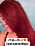 COLOR MASK RED -  Color Conditioners 300g / 10.58oz - Intensifies, tones and revives the color of the hair.