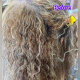 Blonde Vegan - Hair Volume Reducer BTX - 1L / 33.8fl oz - For blonde hair with unwanted waves and frizz.