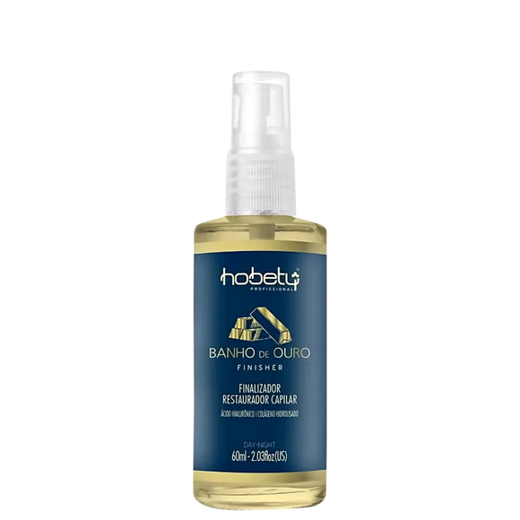 Spray de brillo de Baño de Oro - 60ml / 2.03 fl oz - Finisher to seal split ends. Provides hydration, revitalization and a lot of shine.