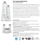 Rico Nano by Mutari 16.90fl.oz +  Maintenance Set|  Brazilian Nanokeratin with NanoPlastia Technology | The Best Straightening & Smoothing Hair Treatment - Amino & Repair Complex - For All Hair Types |  Formaldehyde-Free