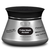Color Mask AMBAR (Black) -  Color Conditioners 300g / 10.58oz - Intensifies, tones and revives the color of the hair.
