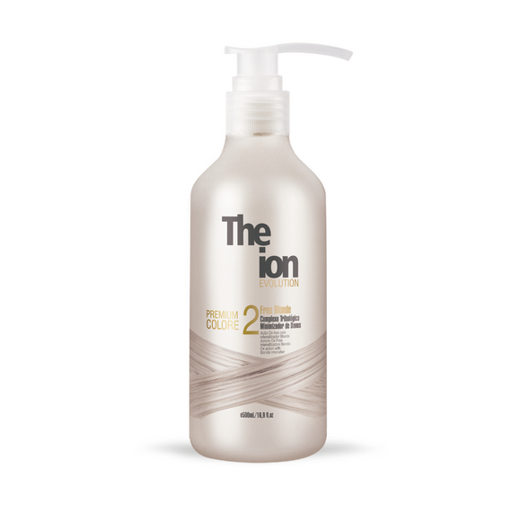 Theion STEP 2  - For Chemically and bleached hair. It completely eliminates the chemical residues that are retained after the process, avoiding unwanted side effect.